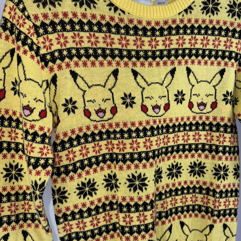 Pokemon Crew Neck Sweater - Kids Small - Picture 5 of 8